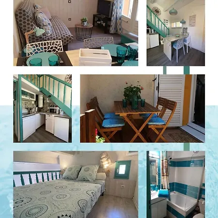 Apartment Emeraude -parking- Clim - Pinede - Proche Village Naturiste